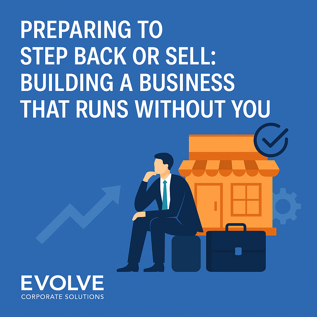 Learn how to prepare your business for sale or succession with Evolve Corporate Solutions